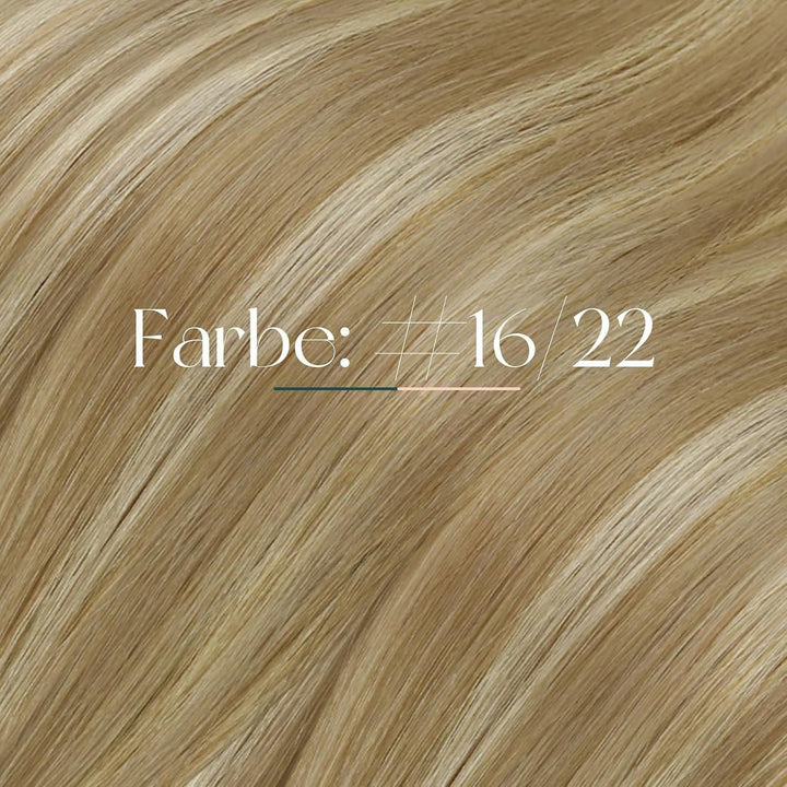 Easyouth Extensions Echthaar Bondings Blond Echthaar Bonding Extensions Haarverlängerungen Aschblond
