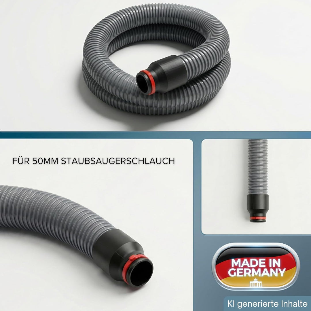 Staubsauger Kupplung kompatibel mit Bosch Click and Clean 50mm Staubsaugerschlauch Schlauch Anschlus