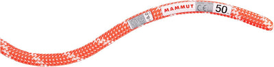 Mammut 8.0 Alpine Classic Halbseil Classic - Orange/White Lg 50, Classic - Orange/White Lg 50