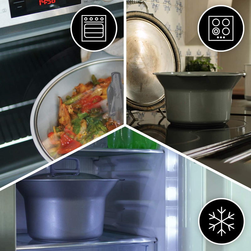 Crock-Pot Digital-Schongarer Saute Slow Cooker mit DuraCeramic | einstellbare Garzeit | 5 Liter (5 P