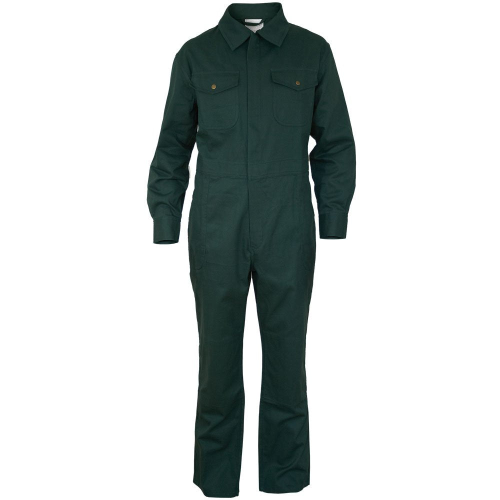 Carson Classic Workwear Arbeitsoverall aus reiner Baumwolle, 1 Stück, 44, moos grün, KTH735.GRÜ 44 M