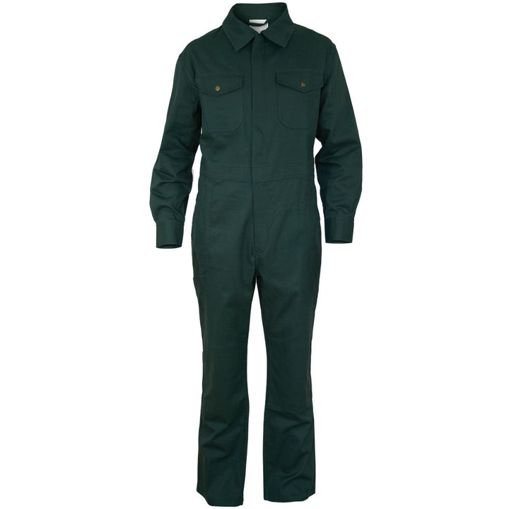 Carson Classic Workwear Arbeitsoverall aus reiner Baumwolle, 1 Stück, 44, moos grün, KTH735.GRÜ 44 M