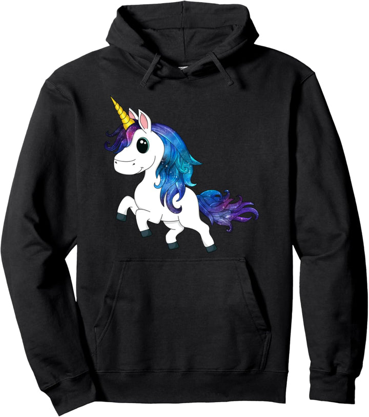 Galaxy Unicorn Shirt Unicorn Gifts For Girls Space Unicorn Pullover Hoodie