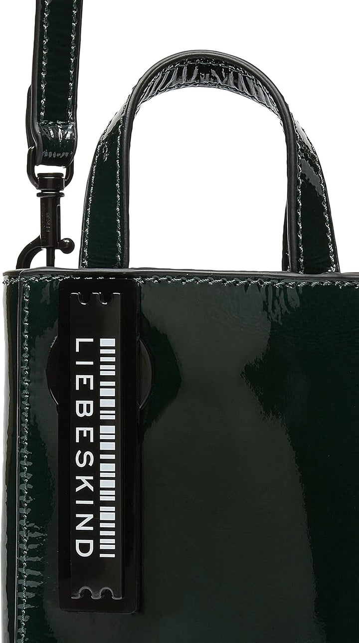 Liebeskind Damen Pb Naplack Paperbag Tote XS Cedar, Cedar