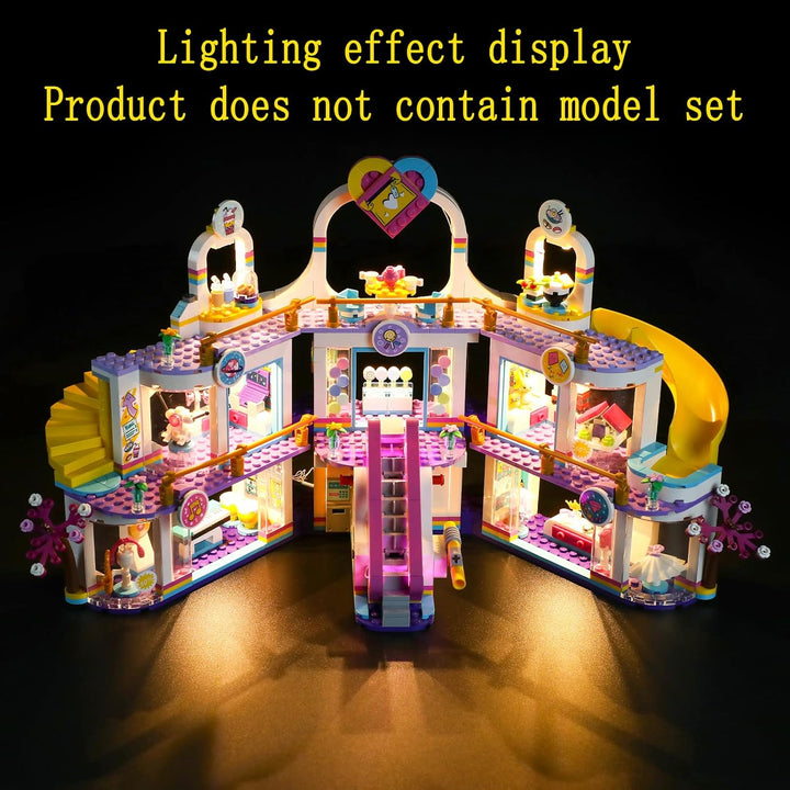 GEAMENT LED Licht-Set Kompatibel mit Lego Heartlake City Kaufhaus Bauset (Shopping Mall) - Beleuchtu