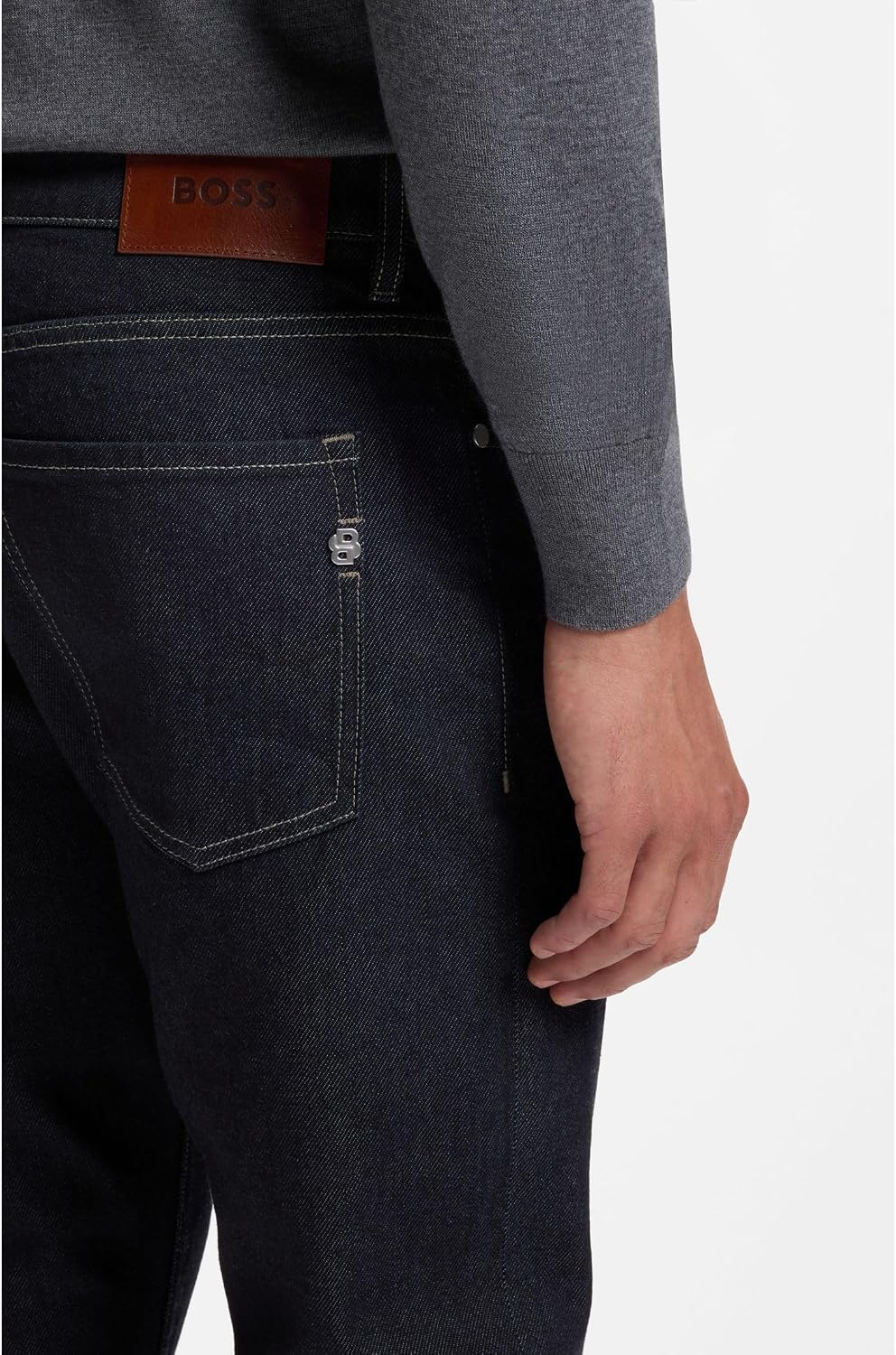 BOSS Herren Jeans Delano Bc-p 31W / 32L Blau, 31W / 32L Blau