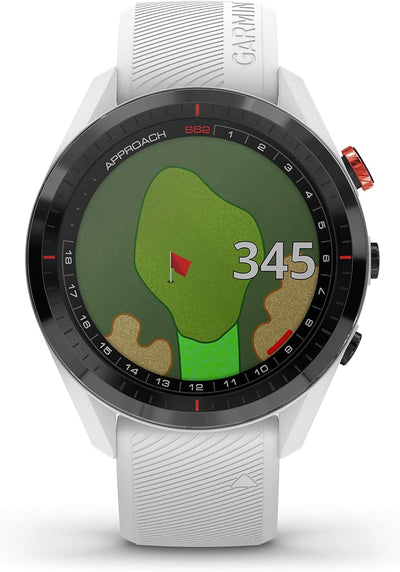 Garmin Approach S62 Smartwatch Golf White Weiss/opulenter Garten Nur ansehen, Weiss/opulenter Garten