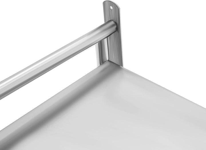 Einlagige Wandhalterung für Mikrowelle mit 6 Haken für bis zu 30 kg