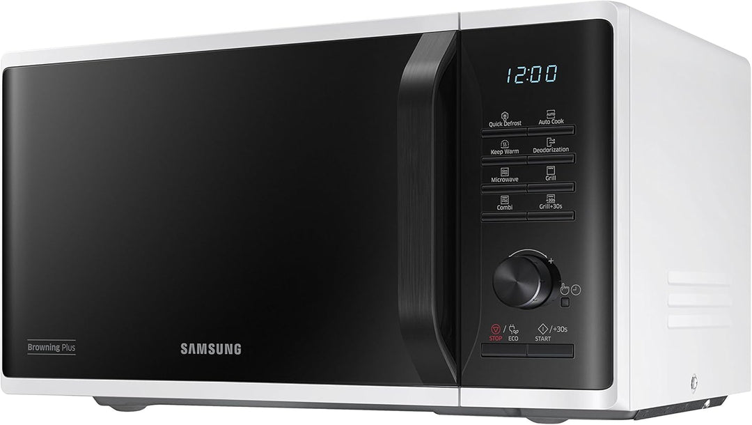 Samsung mg23 K3515aw/ET Mikrowelle mit Grill 23 Liter, 1100+800 Watt GRILL 23 Litri Weiss, GRILL 23