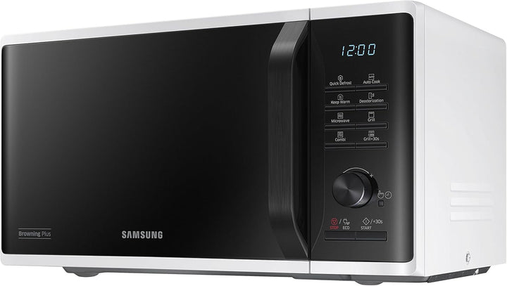 Samsung mg23 K3515aw/ET Mikrowelle mit Grill 23 Liter, 1100+800 Watt GRILL 23 Litri Weiss, GRILL 23