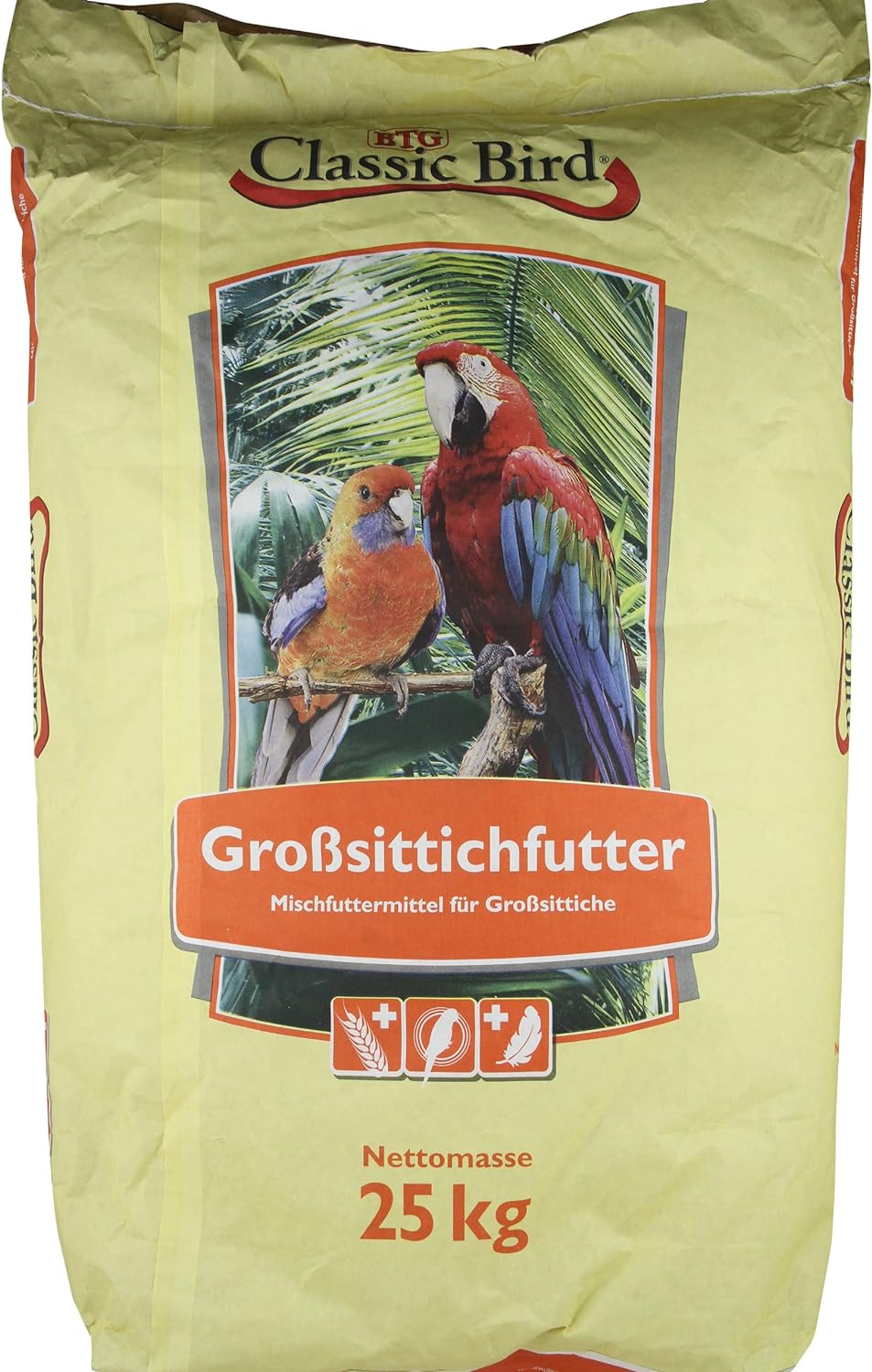 Classic Bird 25050 Grosssittichfutter 25 kg