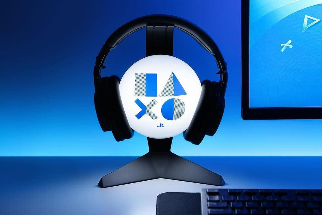 PlayStation Headset-Ständer-Licht - Offiziell lizenziert, Kopfhörerhalter für Gaming-Setup, Geschenk