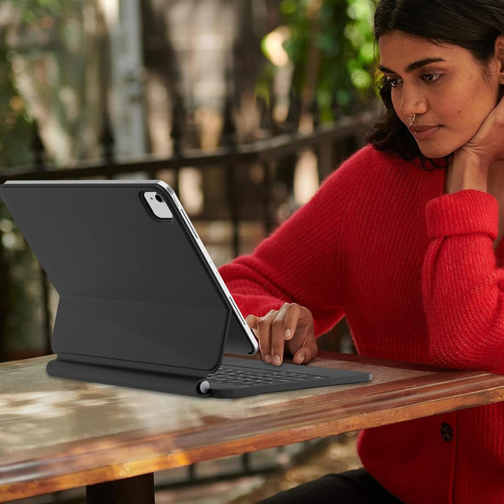 IVEOPPE Magic Keyboard für iPad Pro 13" M5 2025/M4 2024, Präzises Multi-Touch Trackpad, Magnetische