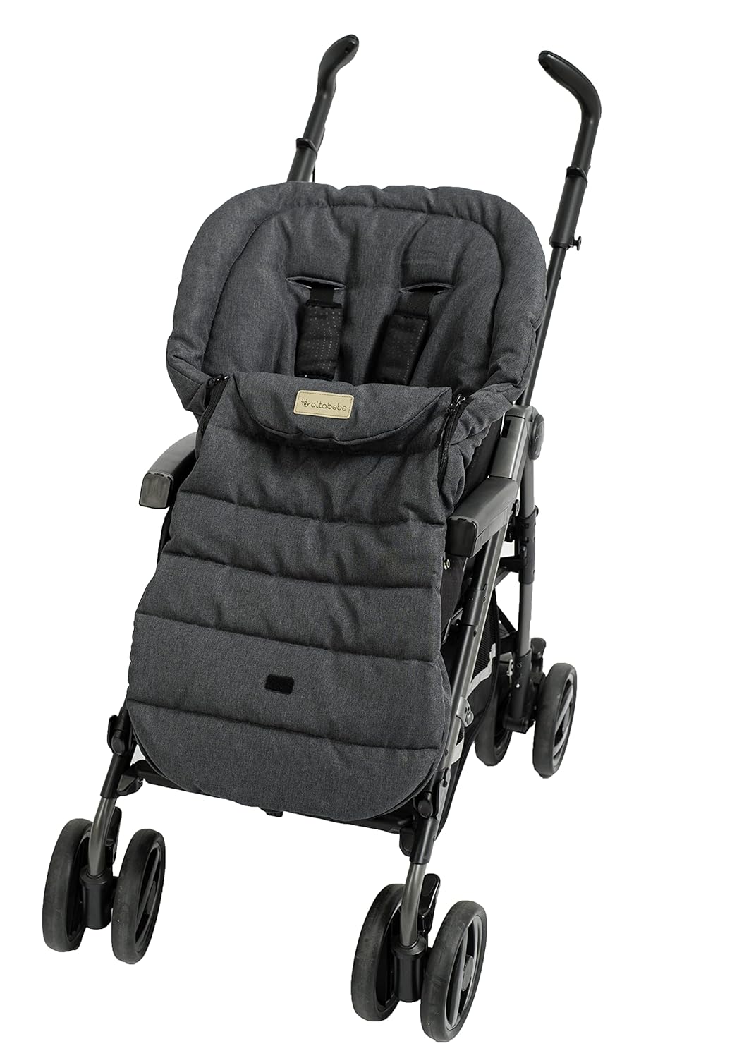 Altabebe AL2450L-30 Übergangsfusssack Lifeline für alle gängigen Kinderwagen Buggys und Jogger, dunk
