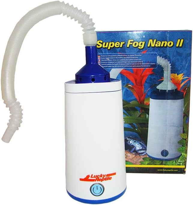 Lucky Reptile Super Fog Nano II - Luftbefeuchter für kleine Terrarien, Super Fog Nano II