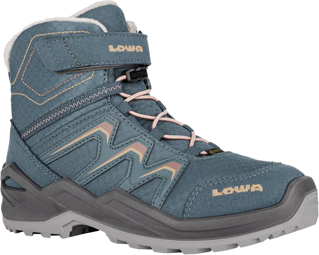 LOWA Stiefel mittel Maddox GTX MID JUNIOR, 23 EU Navy Orange