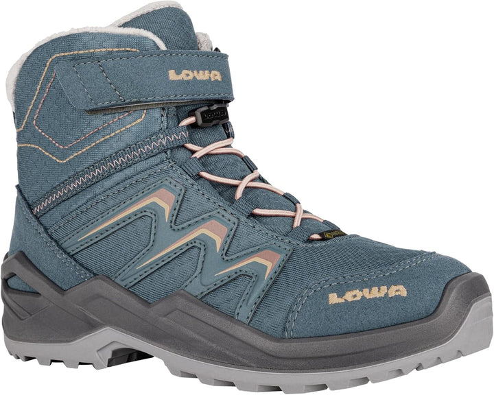 LOWA Stiefel mittel Maddox GTX MID JUNIOR, 23 EU Navy Orange