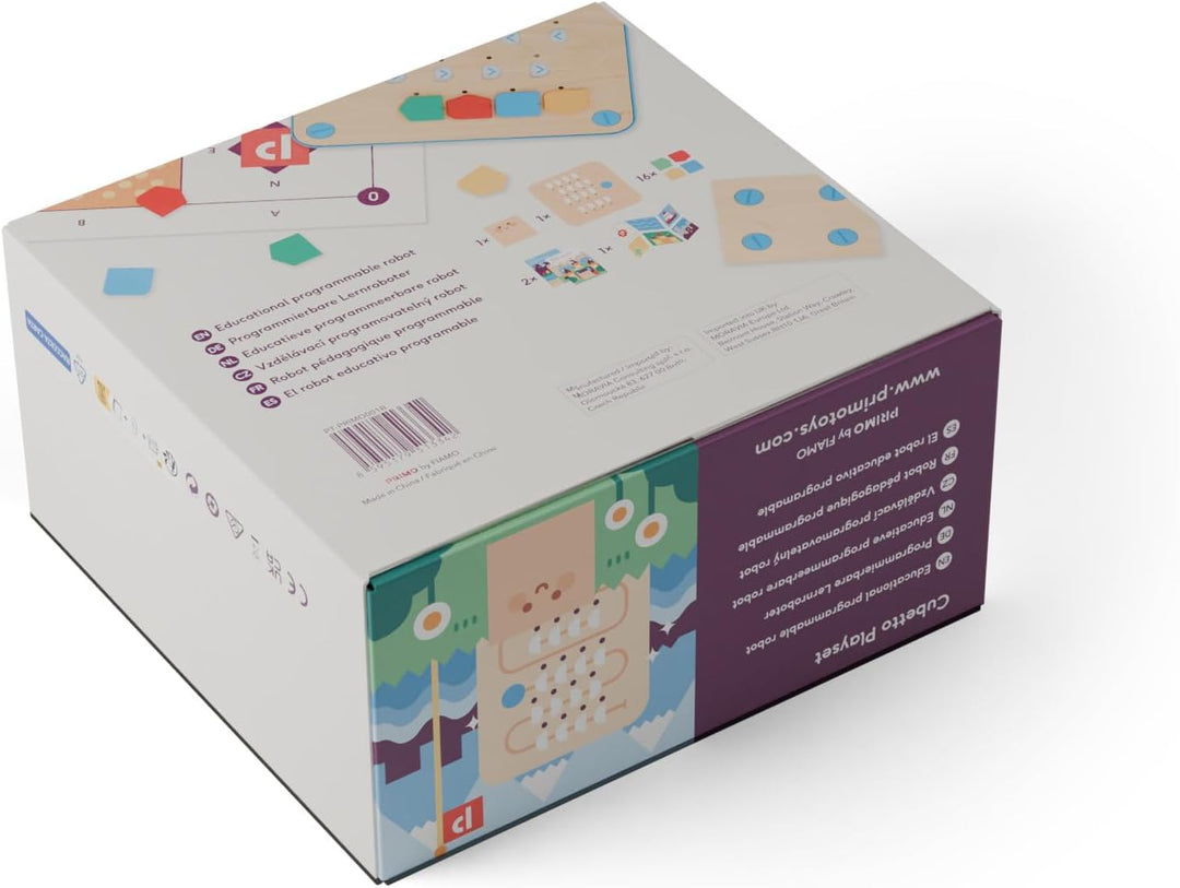 Primo Toys Cubetto Playset, Screenless Coding Toy for Children Aged 3-6