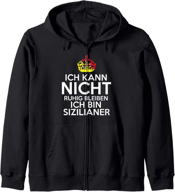 Sicilia Sizilien Sizilianer Sizilianisches Kapuzenjacke