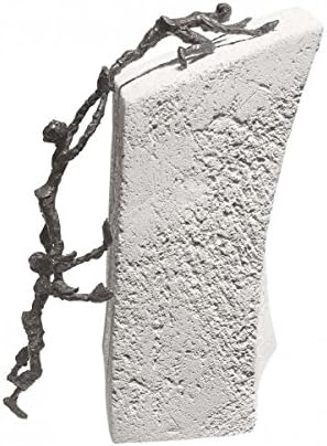 Hoch hinaus - Kött-Gärtner Luise - Bronze Skulptur