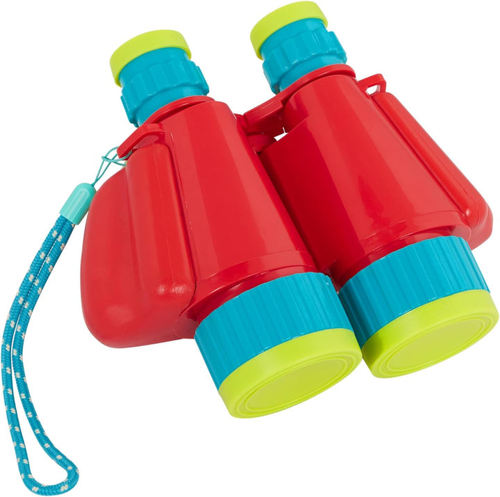 B. toys - Mini-Ferngläser - Kinder-Feldstecher - Rotes Spiel Ferngläser - Spielplatz & Gartenspielze