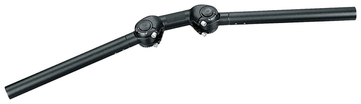 ergotec Fahrradlenker Lenkerbügel AHS-Superlight 25.4 / Aluminium AL6061-T6 Schwarz, Schwarz