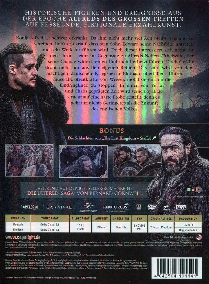 The Last Kingdom - Staffel 3 (5 Discs im Schuber)