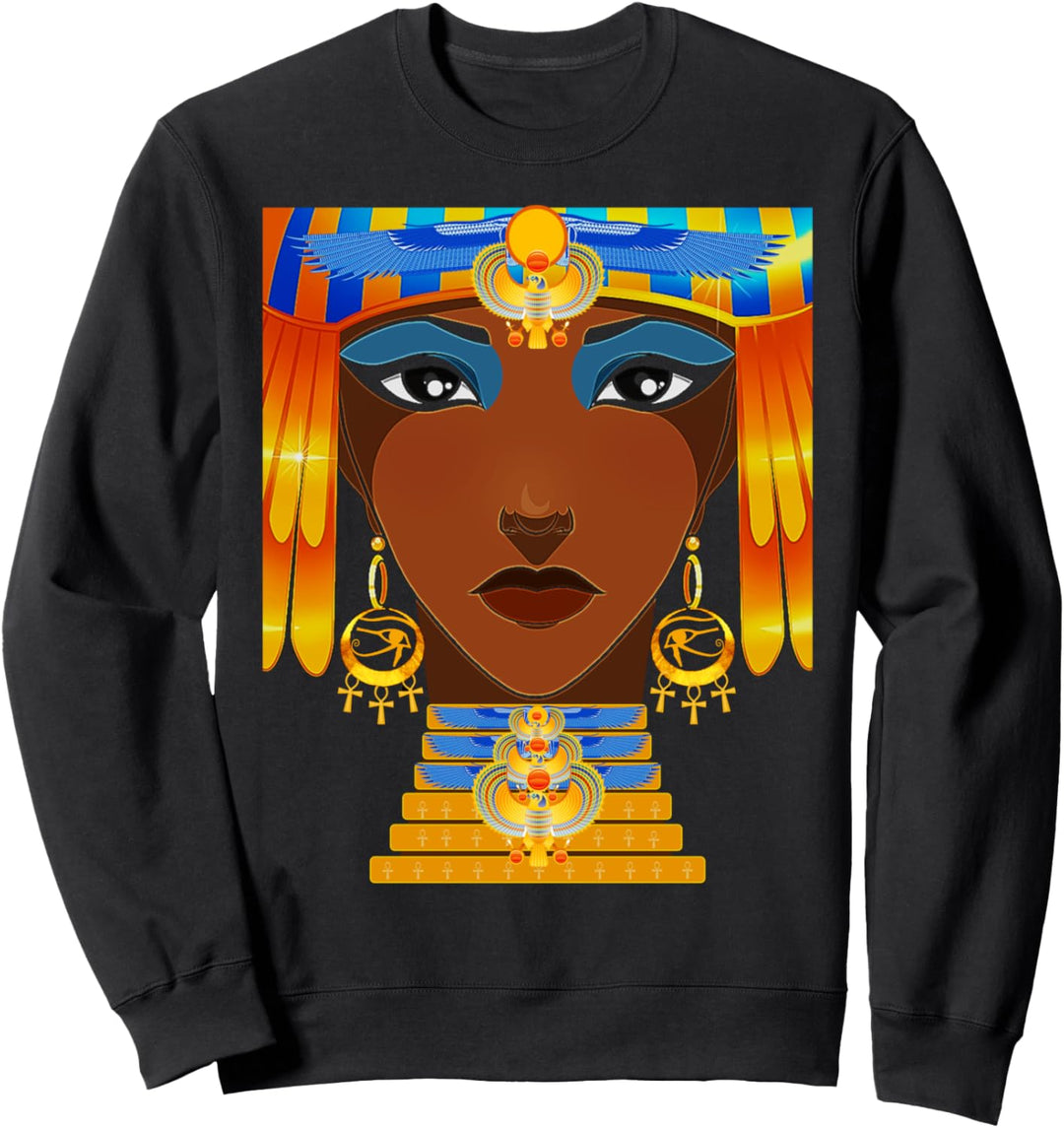Ancient Egyptian Goddess Queen Egypt Woman Kemetic Anime God Sweatshirt