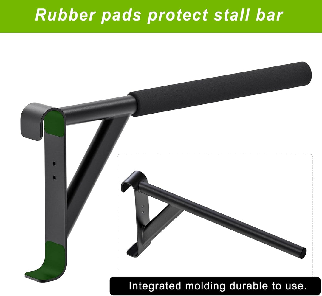 Kipika Turnreck – 5,1 x 5,1 cm schwedische Leiter mit 2,5 cm Loch, wandmontierter Klimmzugstangen-Le