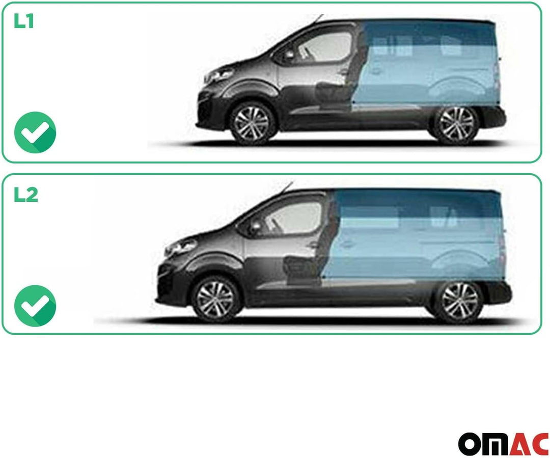 Seitenfenster kompatibel mit VW T6 T6.1 2015-2024 Schiebefenster Rechts Links SET L1 L2 Transporter