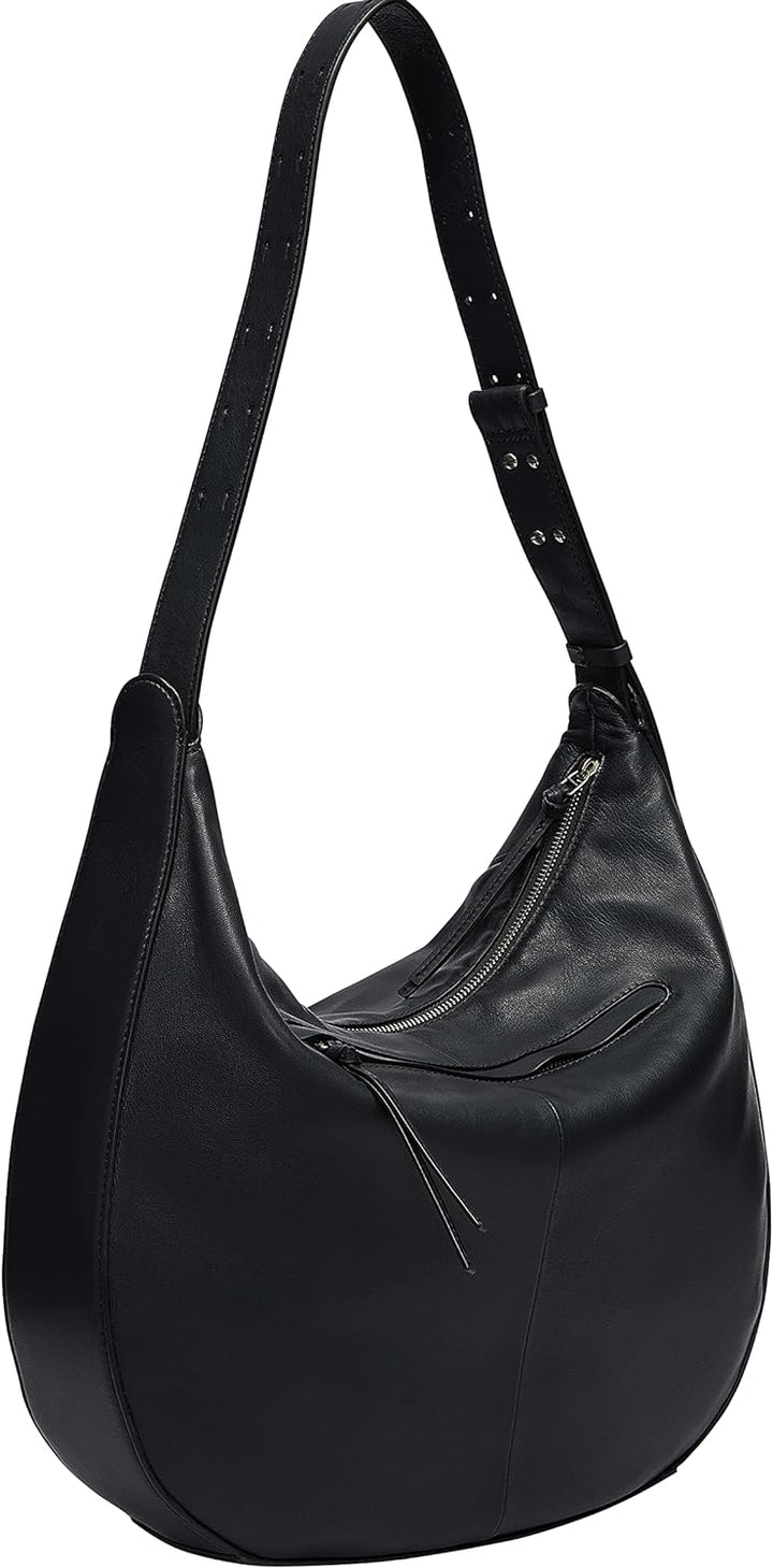 Liebeskind Damen Hobo L Dark Night, Dark Night