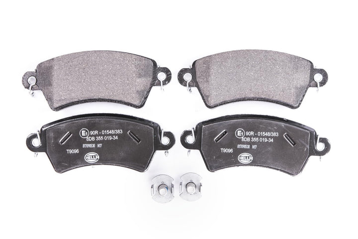 HELLA PAGID 8DB 355 019-341 Bremsbelagsatz - T9096 - Dicke/Stärke: 18mm - Bremssystem: Bosch - nicht