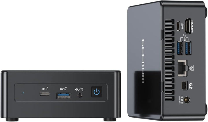 GEEKOM Mini-PC IT8 SE mit i3-8109U (bis zu 3,6 GHz), 8 GB DDR4 RAM und 256 GB SSD Ultra-leiser Kompa