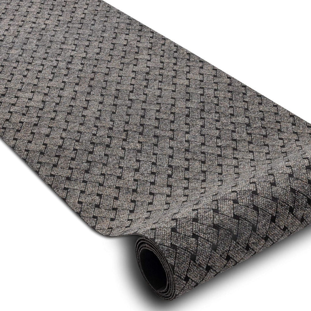 rugsx Runner - Türmatte rutschfest Vectra 316 Draussen Innen beige 100x100 cm 100x100 cm Vectra Beig