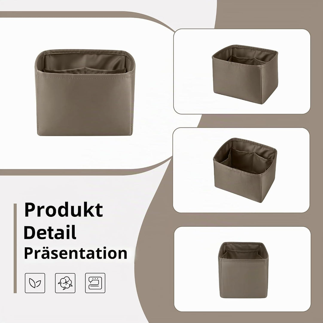 DGAZ Seide Taschenorganizer für Picotin 18/22, Bag in Bag Tasche Organizer, Taschenorganizer Shaper
