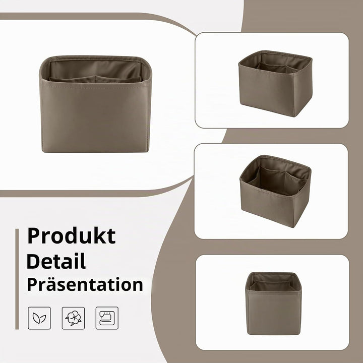 DGAZ Seide Taschenorganizer für Picotin 18/22, Bag in Bag Tasche Organizer, Taschenorganizer Shaper