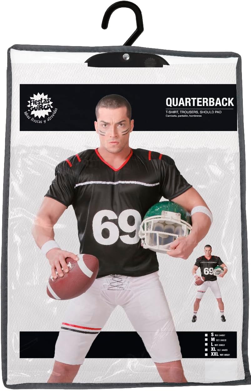 FIESTAS GUIRCA Quarterbackspieler-Kostüm für Herren XL, XL