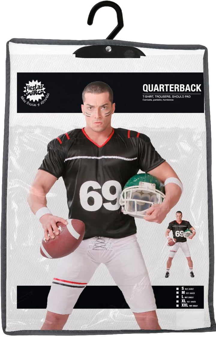 FIESTAS GUIRCA Quarterbackspieler-Kostüm für Herren XL, XL