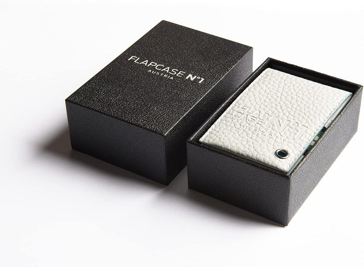 FLAPCASE N°1 • TENNIS • Designer Zigarettenetui, Made in Austria, Gummiband, Leder vegan Zigarettenb