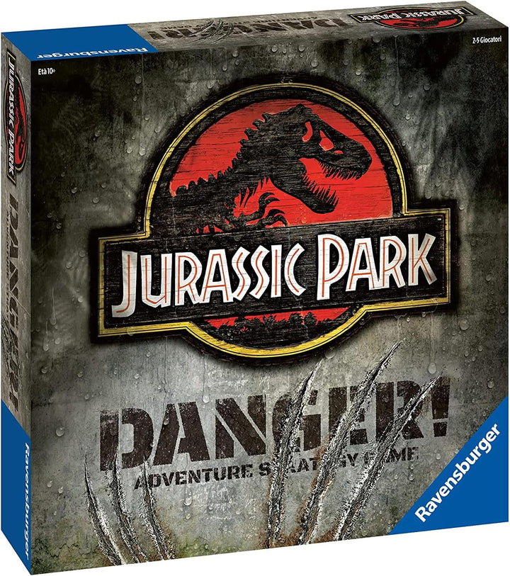 Ravensburger – Jurassic Park Danger, Brettspiel, 2-5 Spieler, 10+ Jahre
