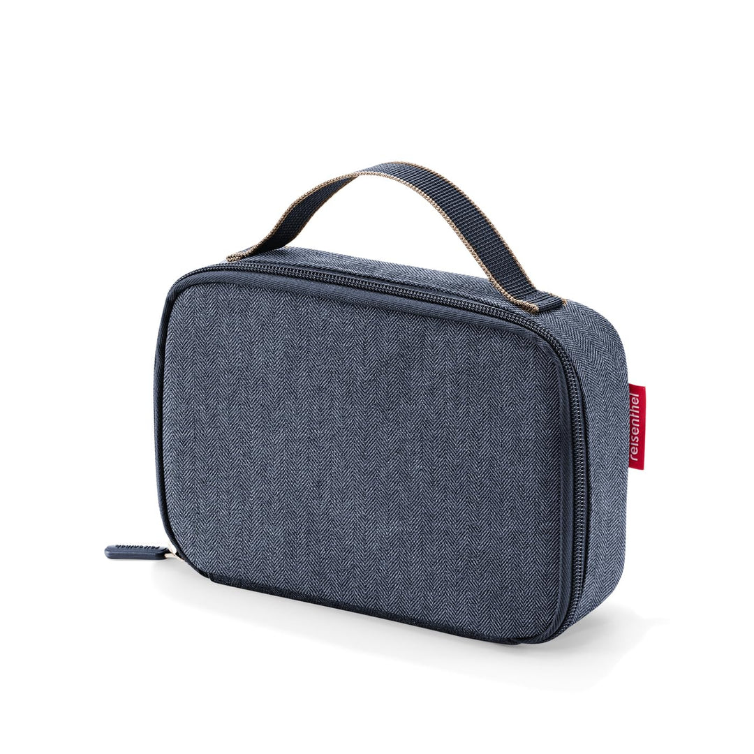 reisenthel thermocase Kleine Kühltasche für Kosmetik, Medikamente, Snacks, Couleur:Herringbone Dark