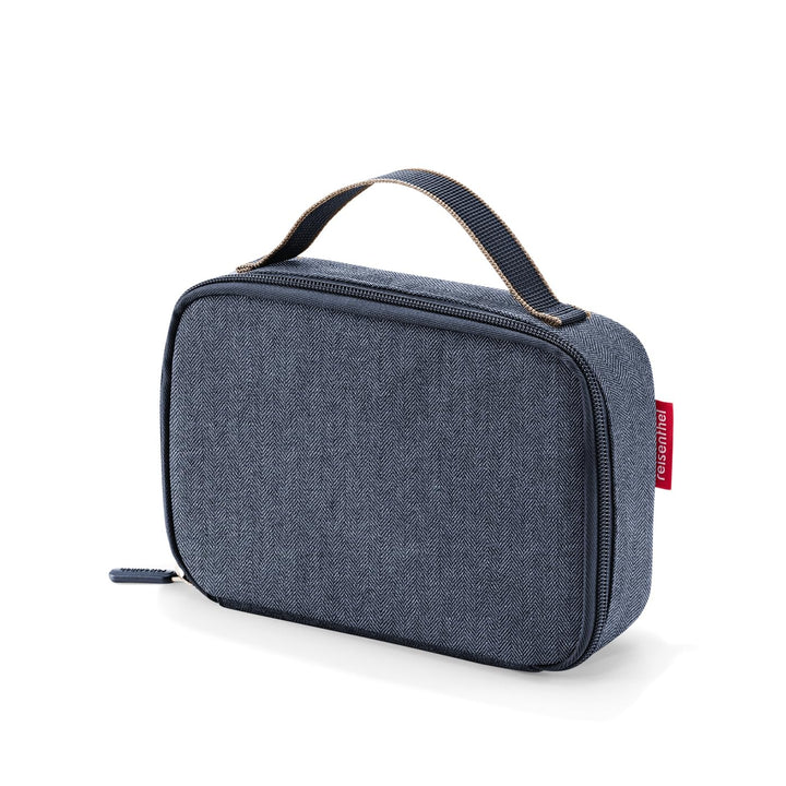reisenthel thermocase Kleine Kühltasche für Kosmetik, Medikamente, Snacks, Couleur:Herringbone Dark