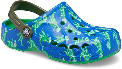 Crocs Unisex Kid's Baya Clog T 19/20 EU Blue Bolt Multi, 19/20 EU Blue Bolt Multi