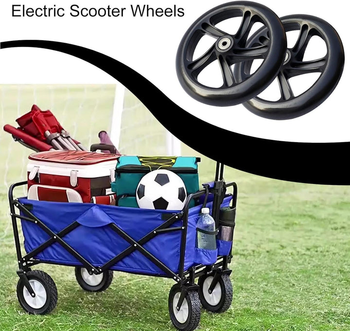 2 Stück Elektroroller- , Ersatzreifen für Elektroroller, leise Skate- , Ersatz-Roller-Reifen, 145 mm