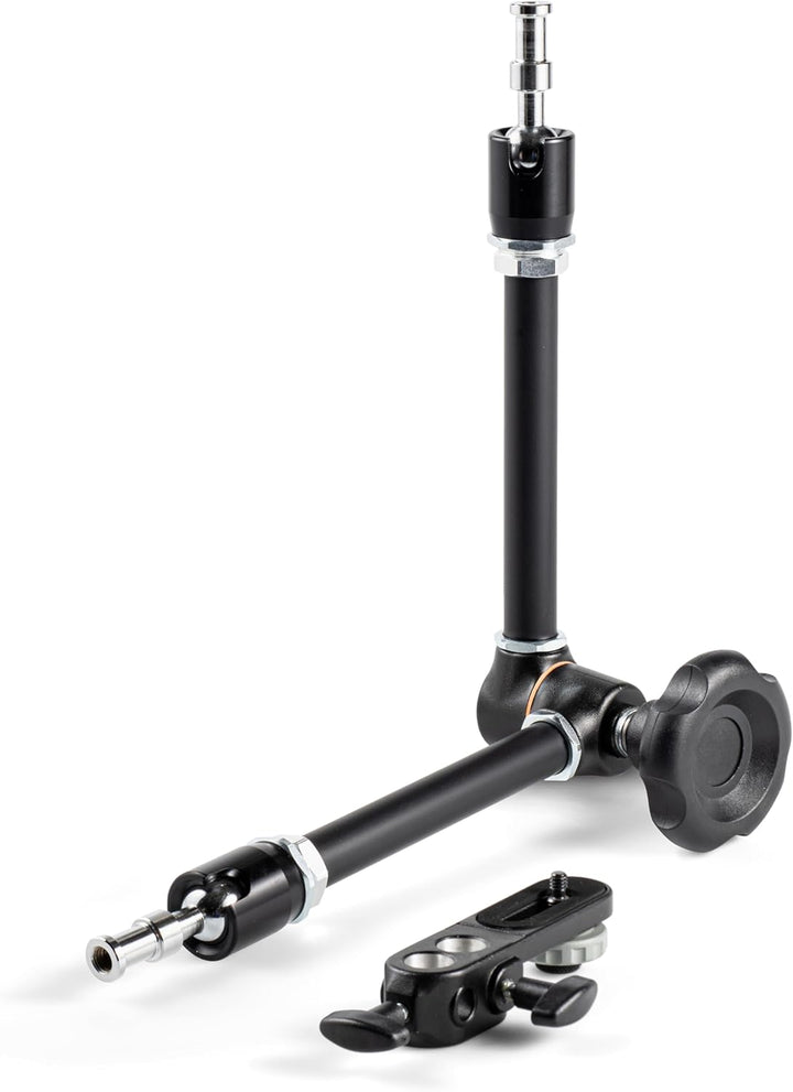 Manfrotto 244 Variable Friktionsarm mit Halterung (Schwarz) für Fotografen und Videografen Single, S