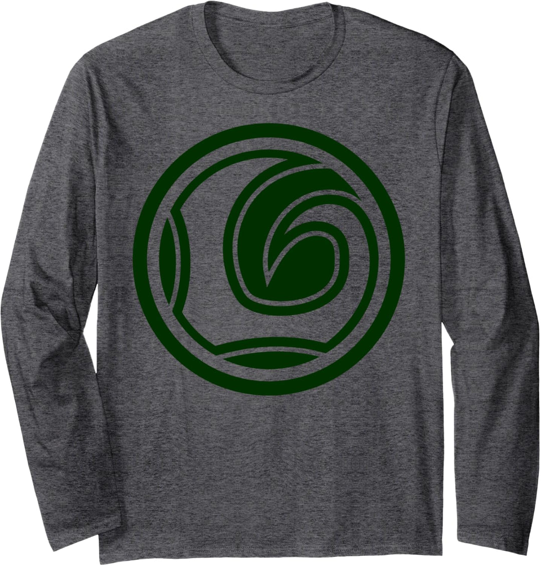 Marvel Loki Master Of Mischief Classic Retro 'L' Logo Langarmshirt