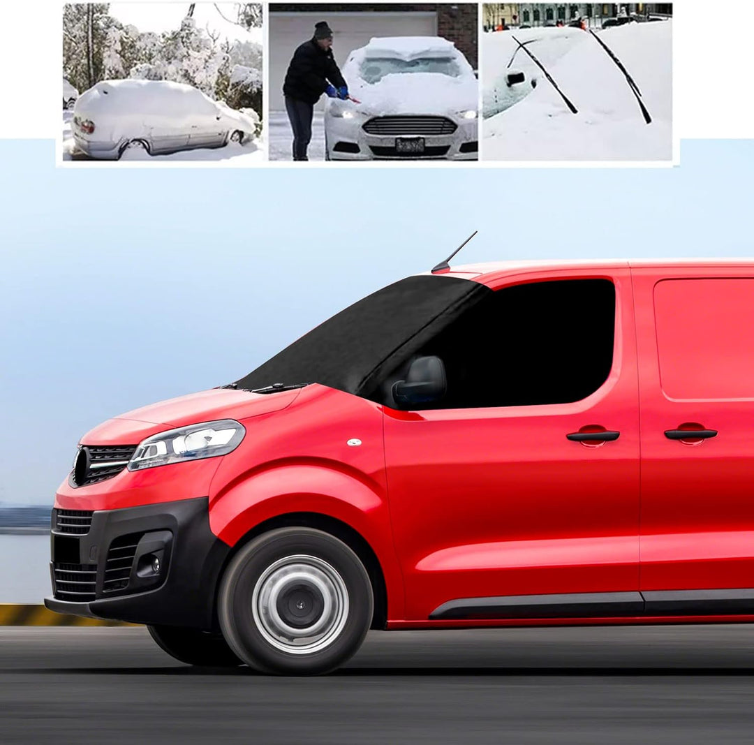 Frontscheibe Wrap Cover für Opel Vivaro 2014-2019, Luxus 600D Auto Windschutzscheiben Abdeckung, was