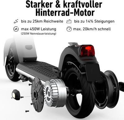 NIU E-Scooter mit & ohne Strassenzulassung (je nach Model bis zu 65km Reichweite & 120kg Belastung;