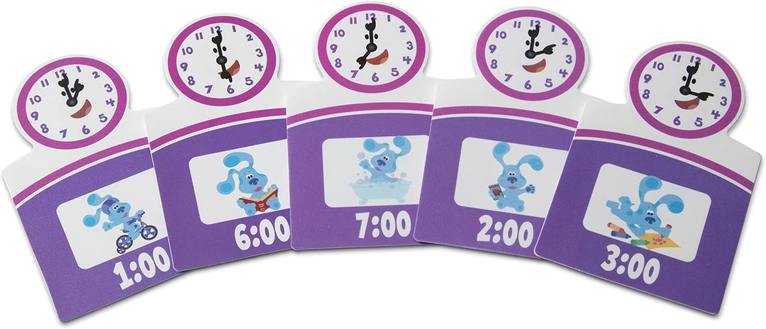 Melissa & Doug 33014 Blue's Clues & You Tickety Tock Wanduhr aus Holz, Mehrfarbig