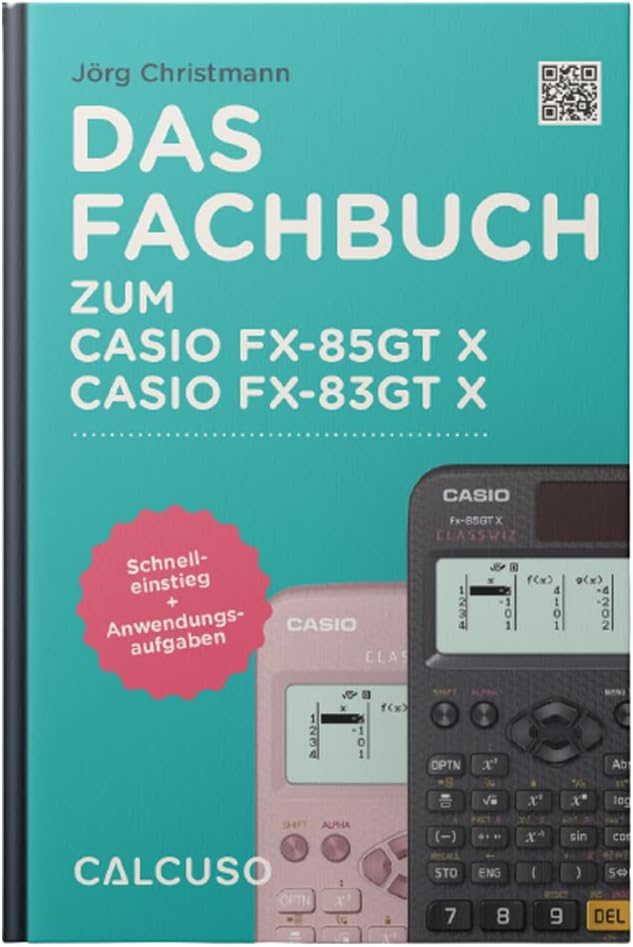 CALCUSO Standardpaket: Casio FX-85GT X Technisch-Wissenschaftlicher Taschenrechner + WYNGS Schutztas